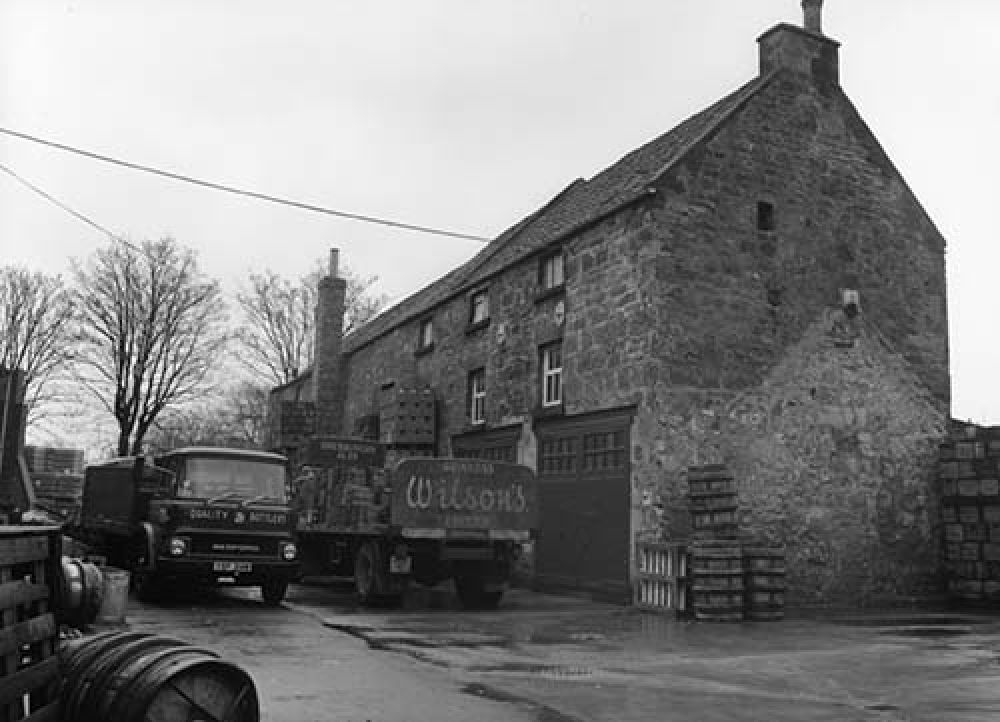 A view of the east wing of the Argyle Brewery in the 1960s. © John Hume, 2015
