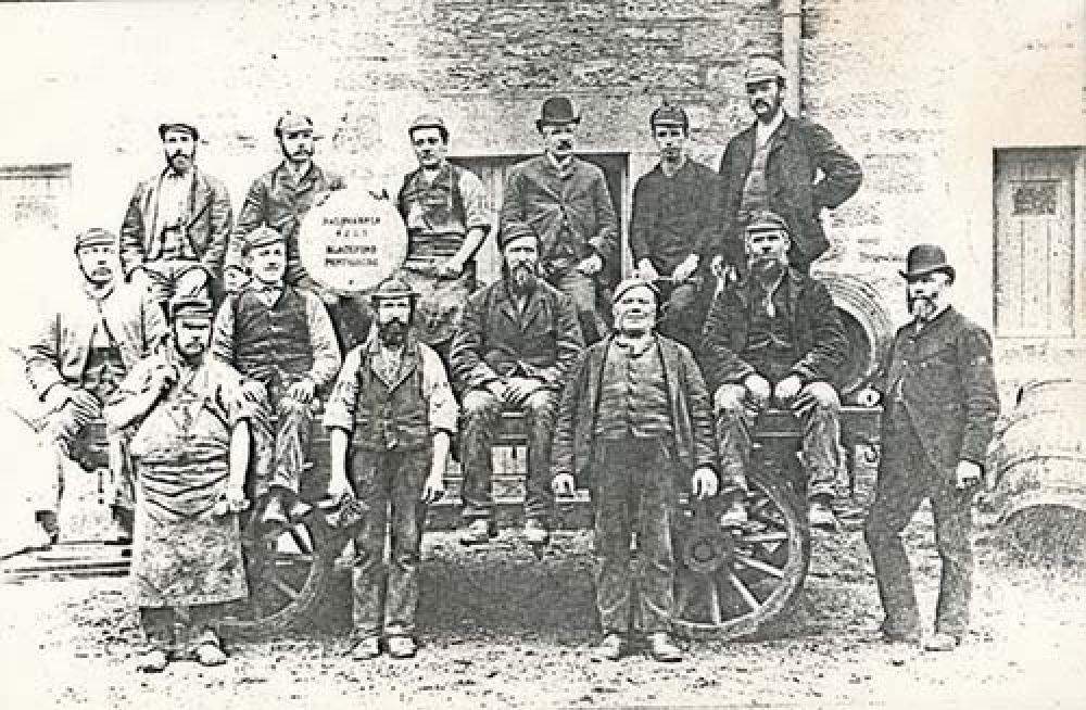 Carters for the Blackford Brewery in the late 19th/early 20th century &copy; Blackford Historical Society, 2015