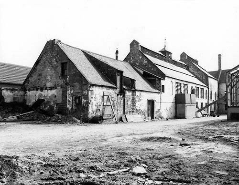 Part of the Coldstream Brewery in the 1960s. &copy; John Hume, 2015