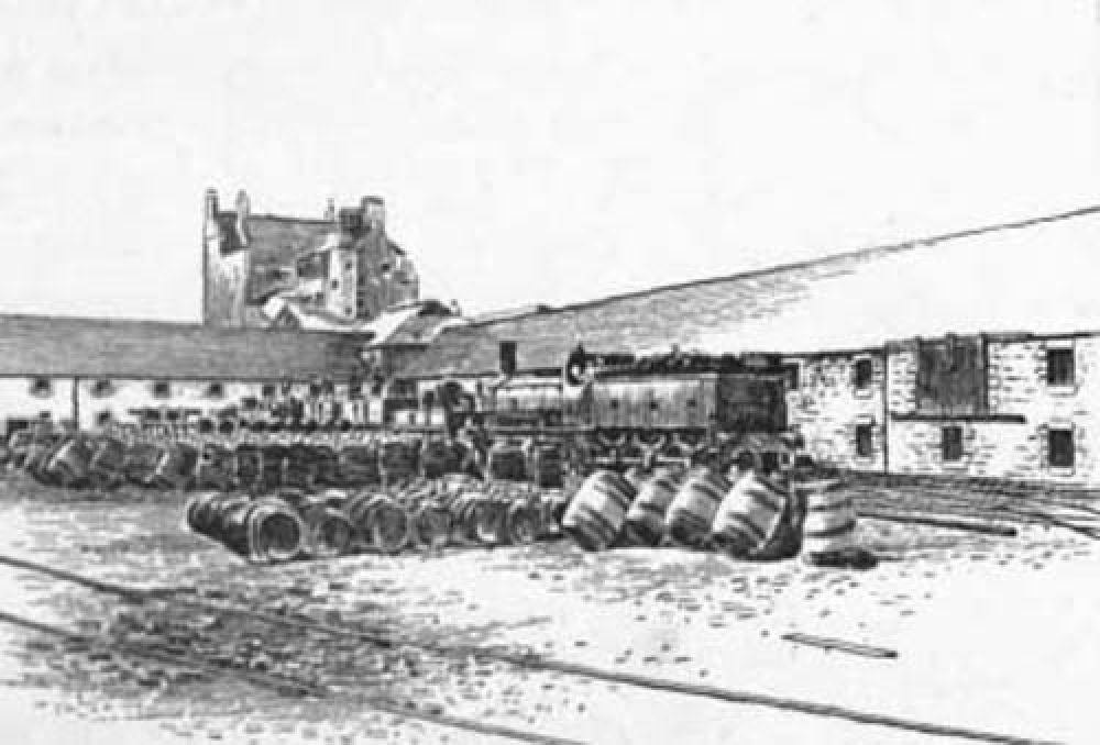 The loading bank at the new Edinburgh Brewery