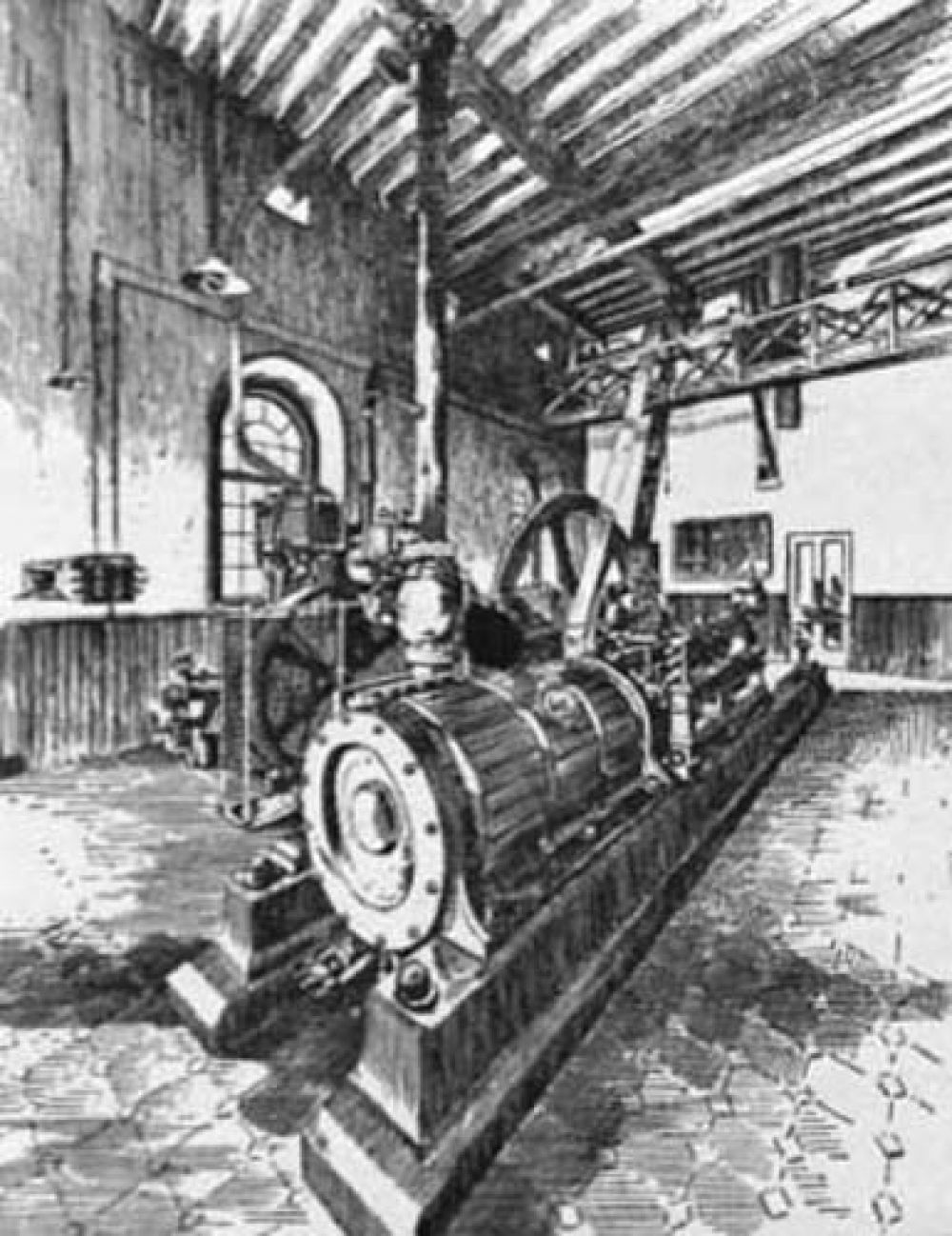 The engine room at the new Edinburgh Brewery