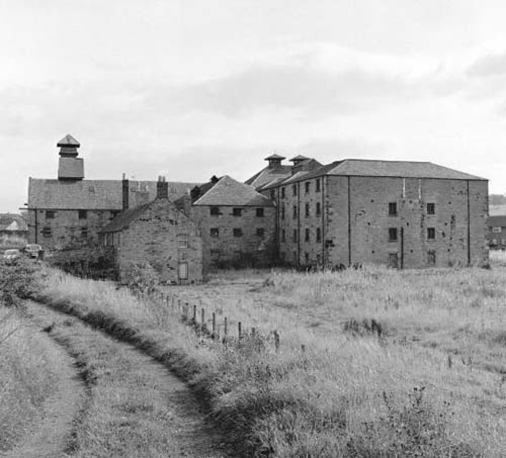 The maltings from the west in the 1960s. © John Hume, 2016.