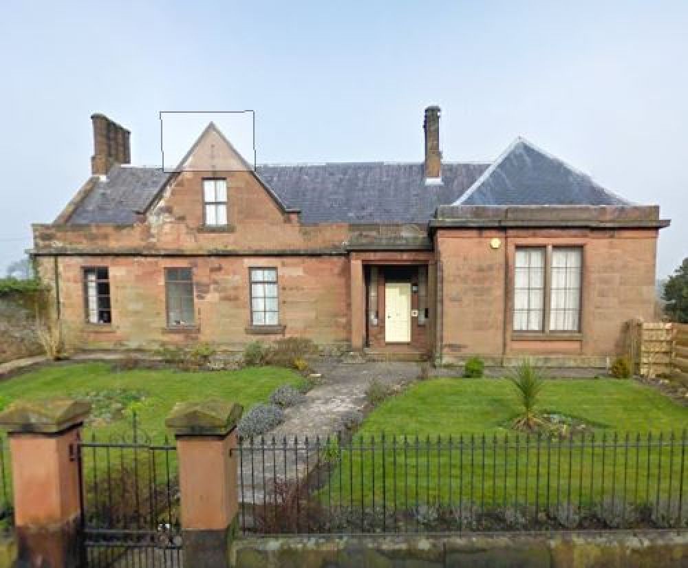 Scaurbank House, which was attached to the brewery, and occupied by James Hope