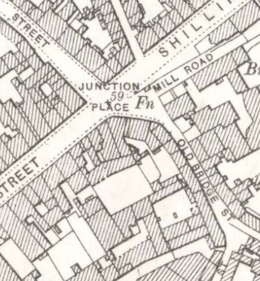 Map of 1899 showing the Thistle Brewery. &copy; National Library of Scotland, 2015.