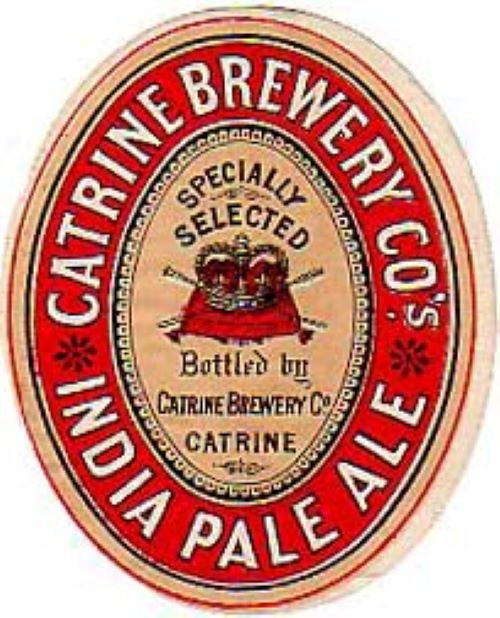 Label for the Catrine Brewery Co