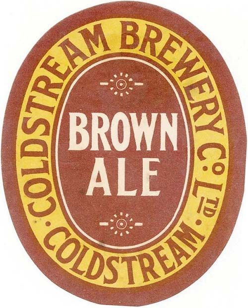 <p>A beer bottle label for the Coldstream Brewery Co Ltd's Brown Ale.</p>