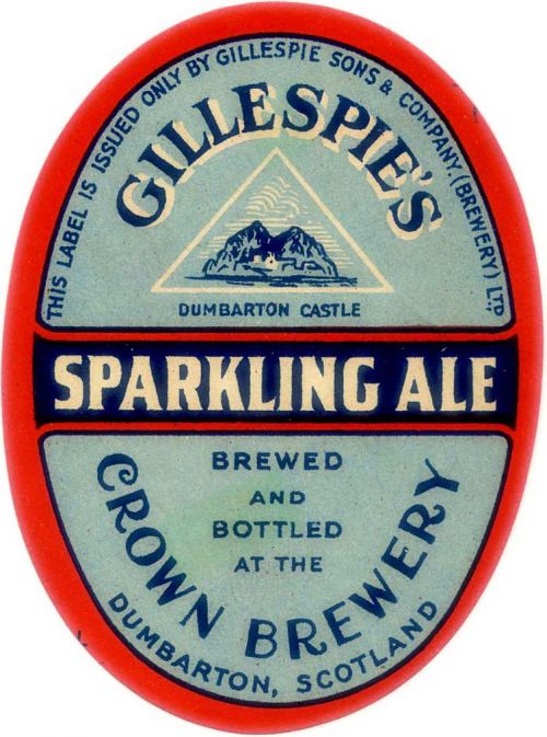<p>A bottle label for Gillespie, Sons & Co (Brewers) Ltd's Sparkling Ale.</p>