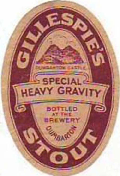 <p>A beer label for Gillespie, Sons & Co's Special Heavy Gravity Stout</p>