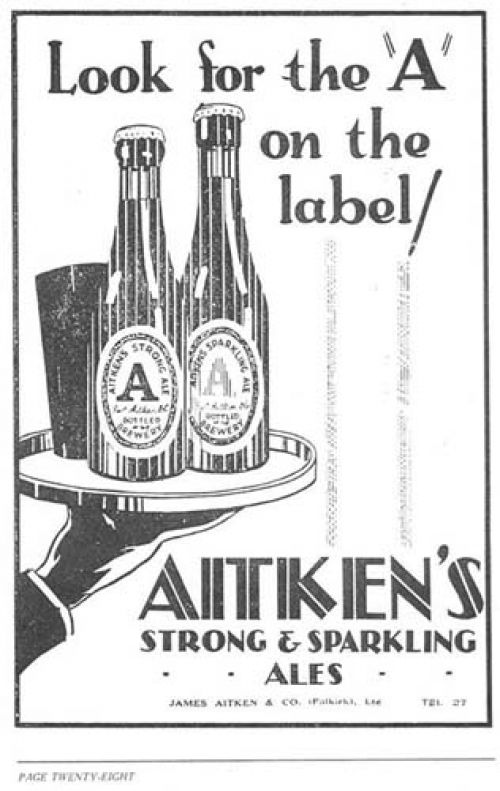 <p>An advertisement for James Aitken & Co (Falkirk) Ltd.</p>