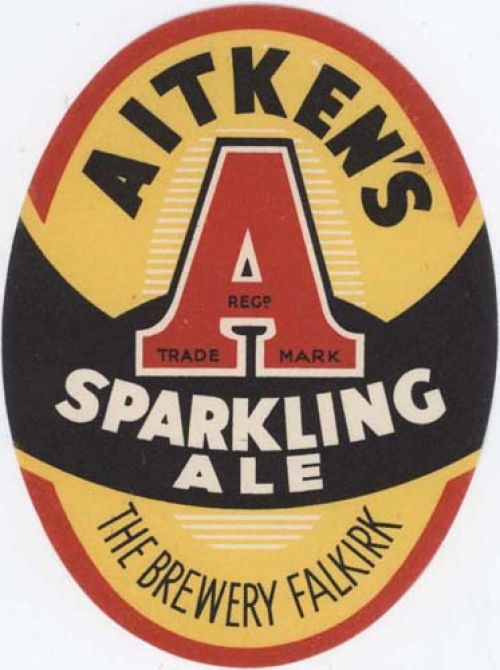 <p>A label for James Aitken & Co (Falkirk) Ltd's Sparkling Ale.</p>