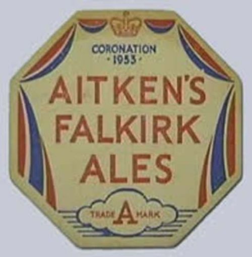 <p>A beermat from James Aitken & Co (Falkirk) Ltd celebrating the 1953 Coronation.</p>