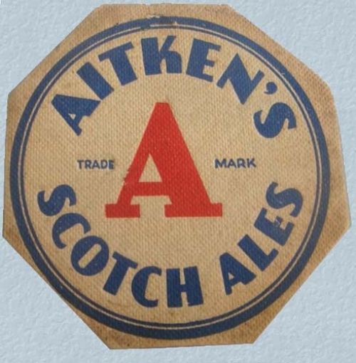 <p>A beermat promoting James Aitken & Co (Falkirk) Ltd's Scotch Ales.</p>
