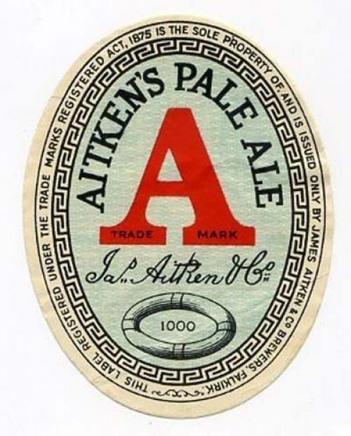 <p>A bottle label for James Aitken & Co's Pale Ale.</p>