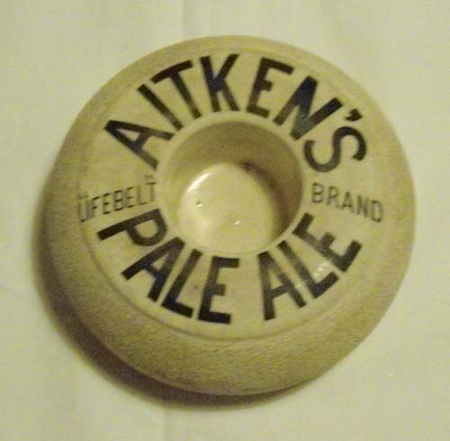 <p>A match striker advertising James Aitken & Co's Lifebelt Brand.</p>