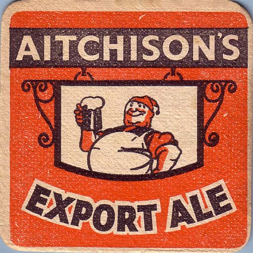 <p>A beermat for John Aitchison & Co Ltd's Export Ale.</p>