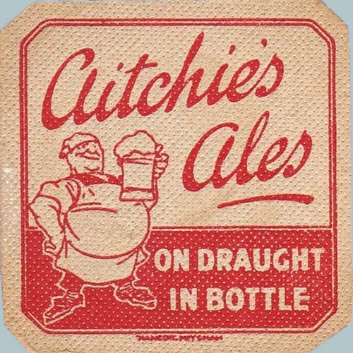 <p>A beermat for John Aitchison & Co Ltd's Aitchie's Ales.</p>