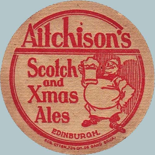 <p>A beermat for John Aitchison & Co Ltd's Scotch and Xmas Ales, for the export market.</p>