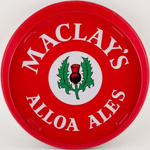 <p>Tray promoting Maclay's Alloa Ales.</p>