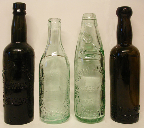 <p>A selection of bottles from the South-Western Brewery Co Ltd.</p>