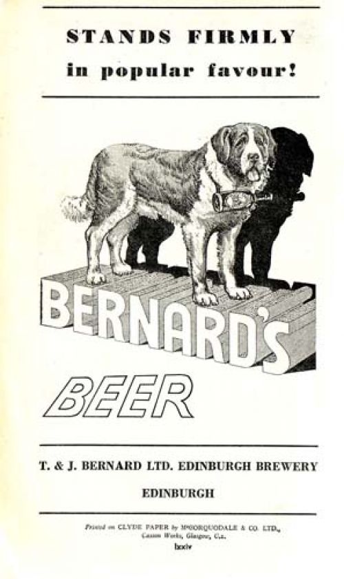 <p>An advertisement for Thomas and James Bernard Ltd</p>