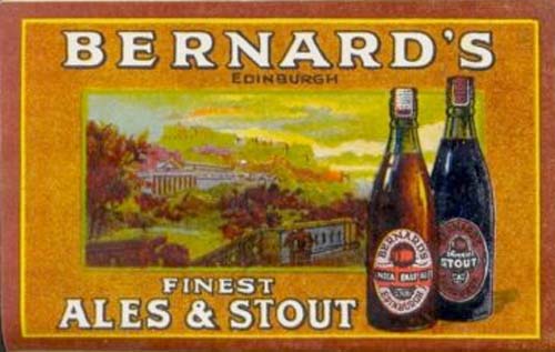 <p>An advertisement for Thomas and James Bernard Ltd's Ales and Stouts</p>