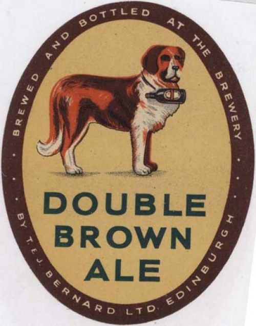 <p>A botle label for Thomas and James Bernard Ltd's Double Brown Ale.</p>