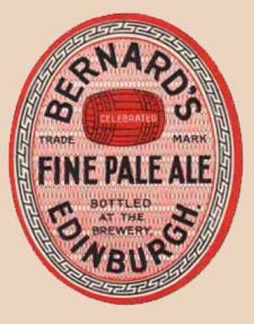<p>A bottle label for Thomas and James Bernard Ltd's Fine Pale Ale.</p>