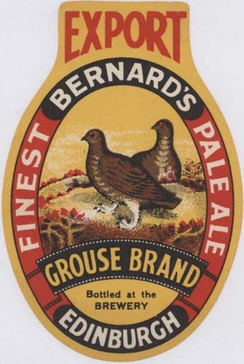 <p>A bottle label for Thomas and James Bernard Ltd's Fine Pale Ale.</p>