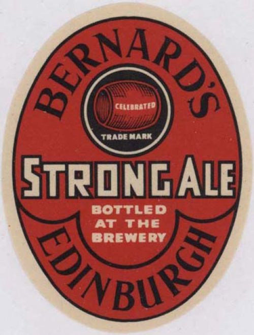 <p>A bottle label for Thomas and James Bernard Ltd's Strong Ale.</p>