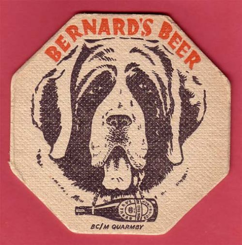 <p>A beermat for Thomas and James Bernard Ltd.</p>