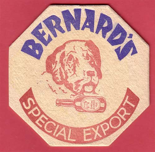 <p>A beermat for Thomas and James Bernard Ltd's Special Export.</p>